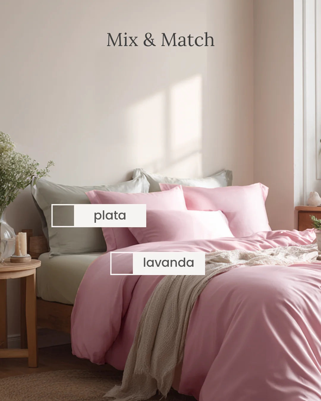 Juego de Sábanas Blend - Smart Bamboo 