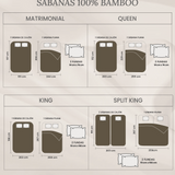 Juego de Sábanas 100% Bamboo - Smart Bamboo 