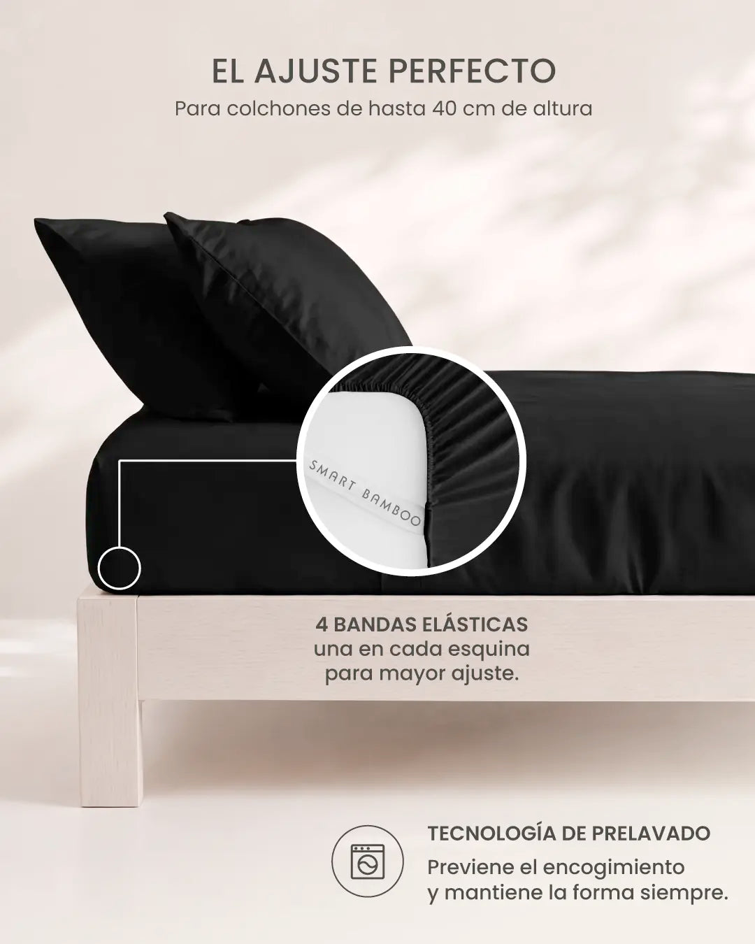 Juego de Sábanas 100% Bamboo
