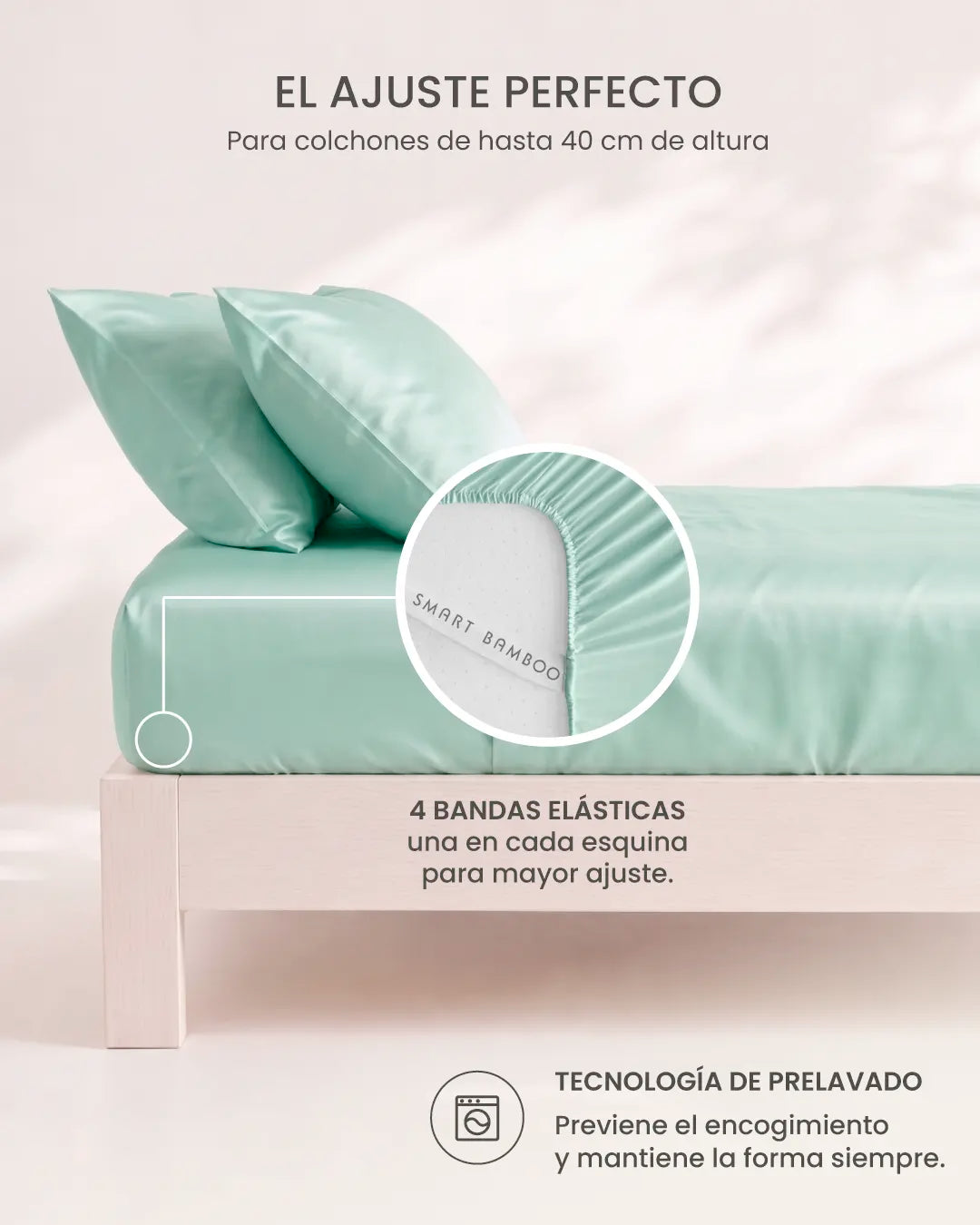 Juego de Sábanas 100% Bamboo