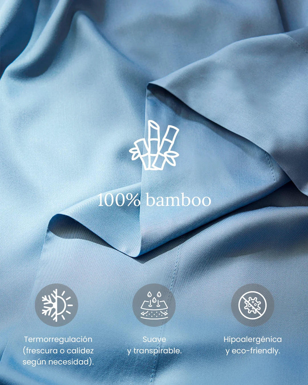 Juego de Sábanas 100% Bamboo