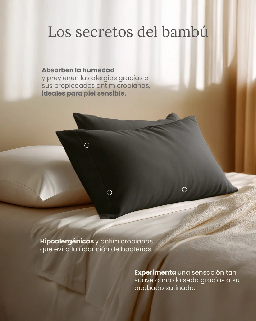 Juego de Sábanas 100% Bamboo