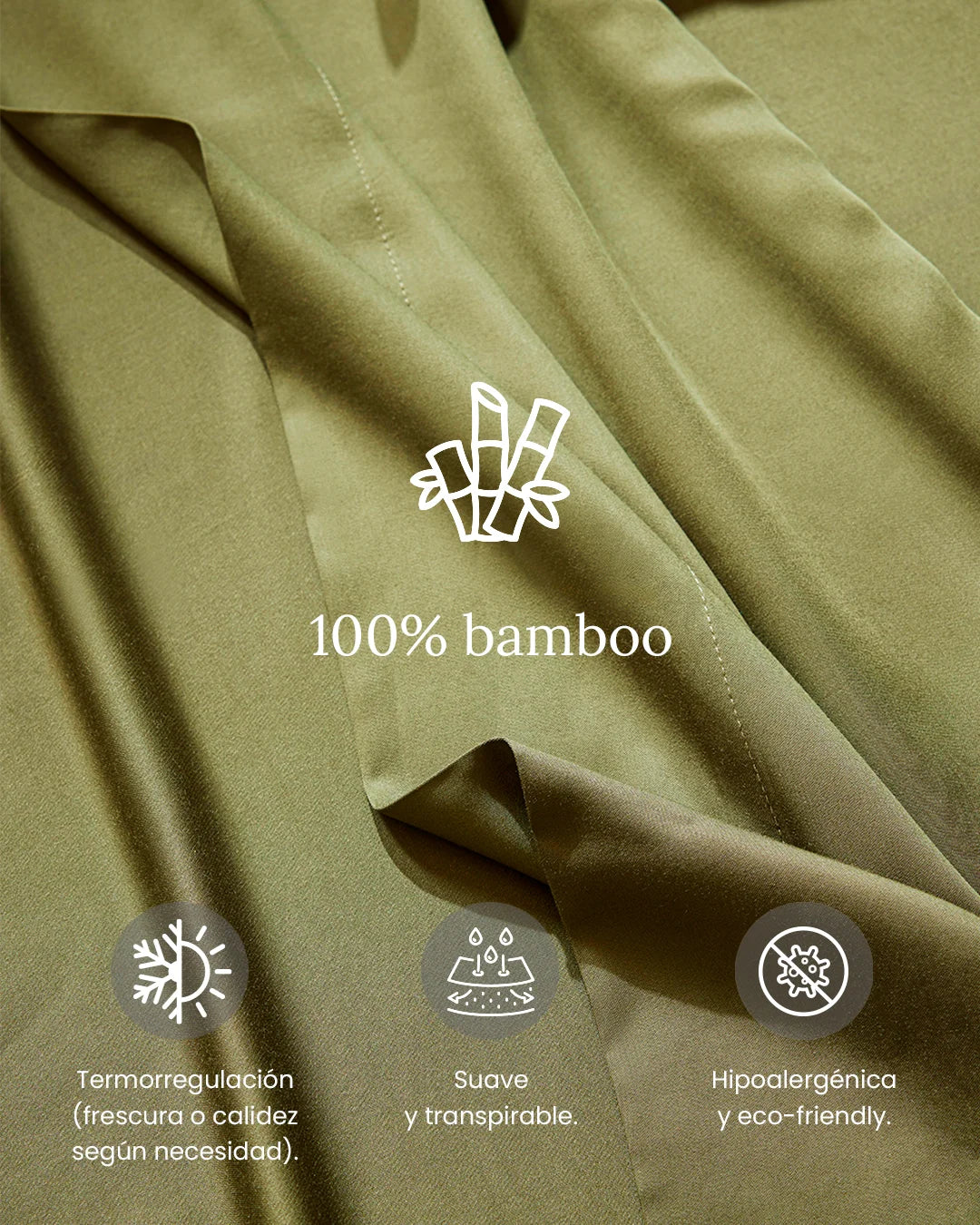 Juego de Sábanas 100% Bamboo