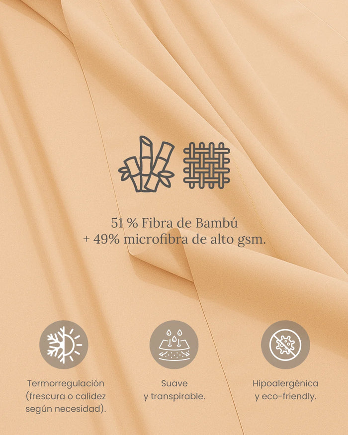 Juego de Sábanas Blend - Smart Bamboo 