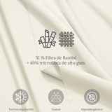 Juego de Sábanas Blend - Smart Bamboo 