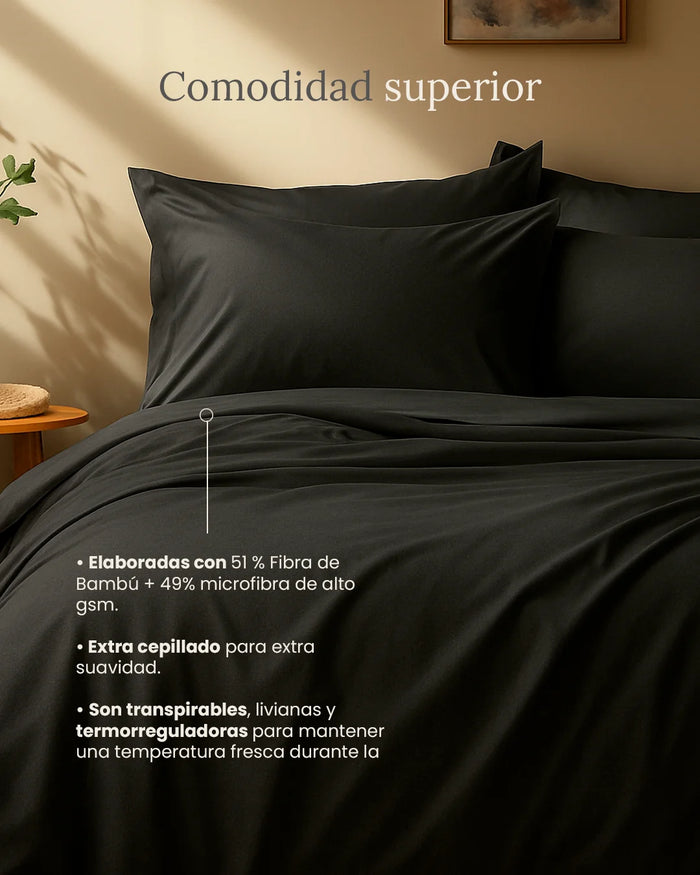 Juego de Sábanas Blend - Smart Bamboo 