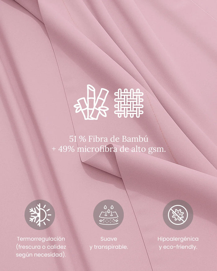 Juego de Sábanas Blend - Smart Bamboo 