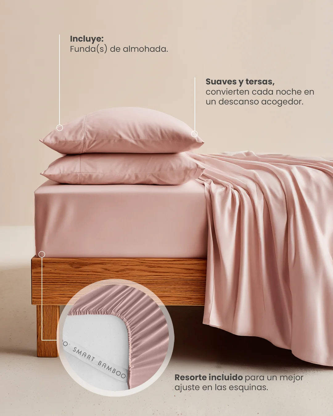 Juego de Sábanas Supreme - Smart Bamboo 