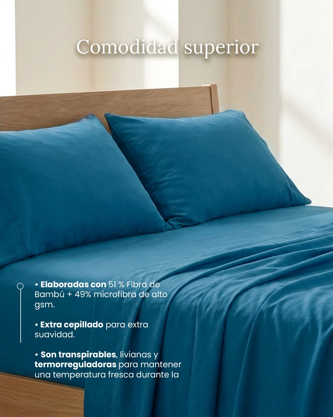 Juego de Sábanas Blend - Smart Bamboo 