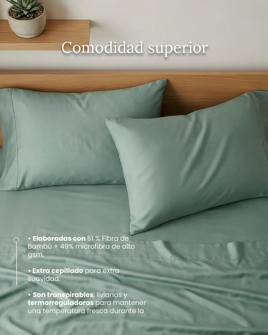 Juego de Sábanas Blend - Smart Bamboo 