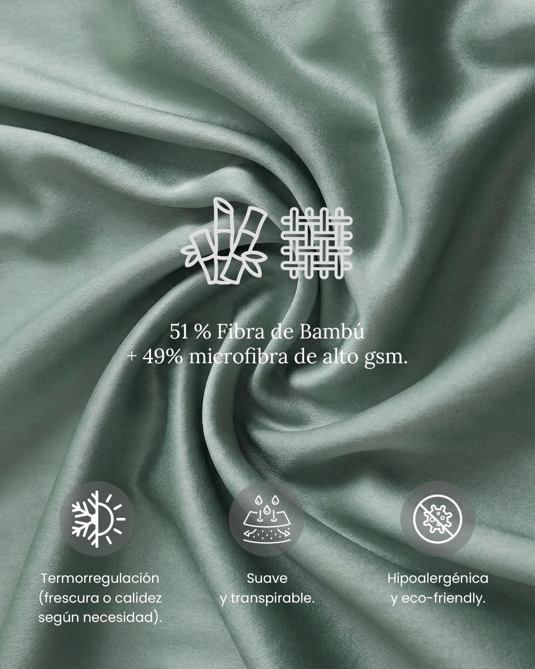 Juego de Sábanas Blend - Smart Bamboo 