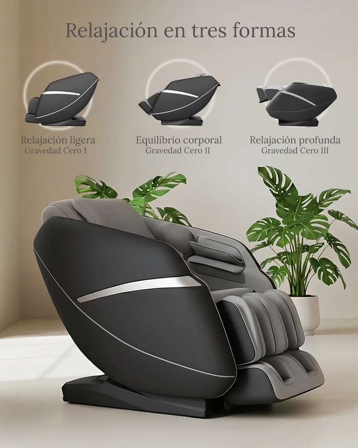 Imperium Equinox Negro con Gris - Smart Bamboo 