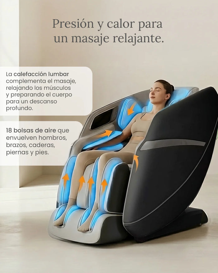 Imperium Equinox Negro con Gris - Smart Bamboo 