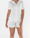 Pijama Corta Blanco - Imagen selector 4