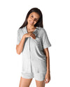 Pijama Corta Gris - Imagen selector 2