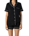 Pijama Corta Negro - Imagen selector 4