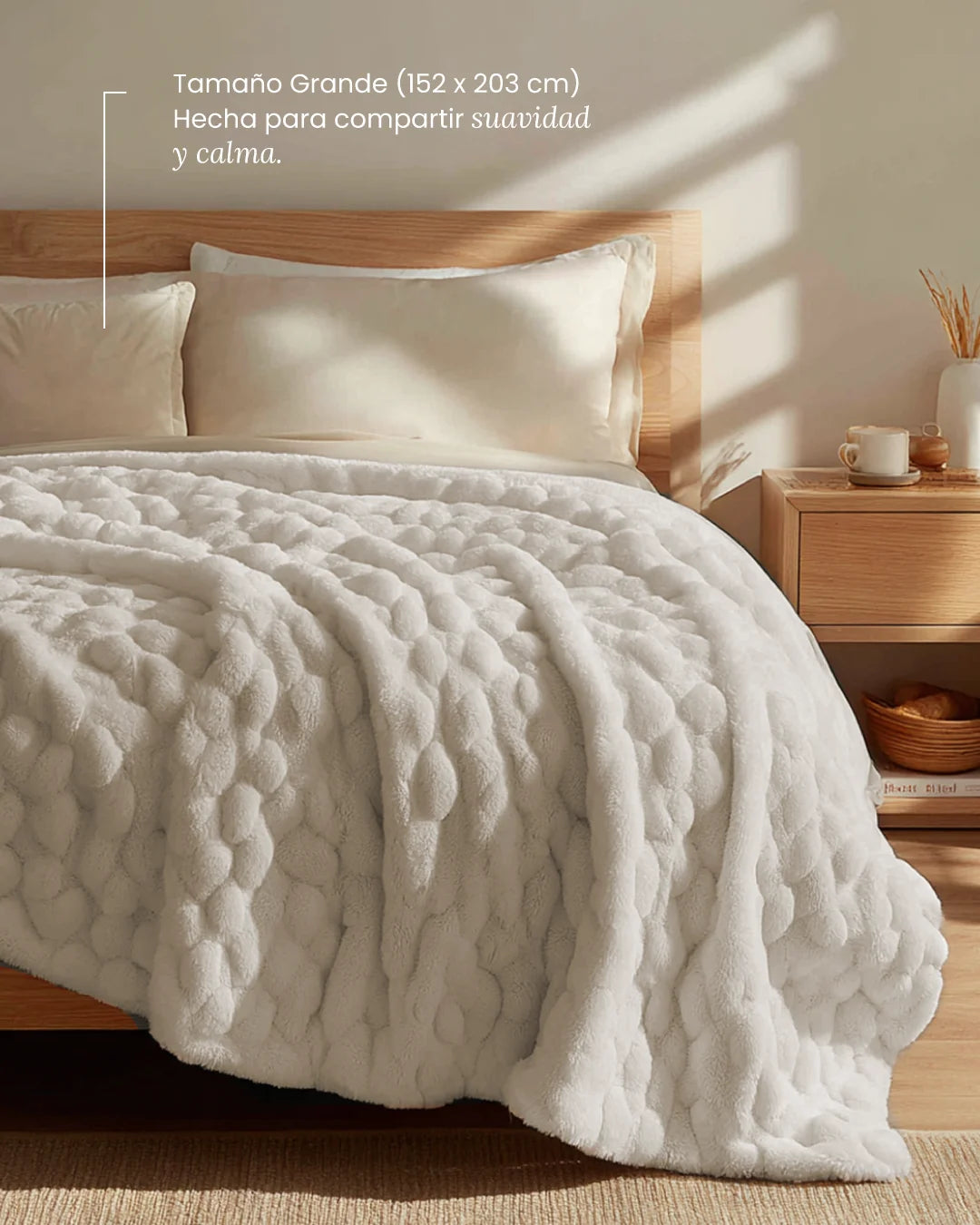 Bubble Hug Blanket - Smart Bamboo 