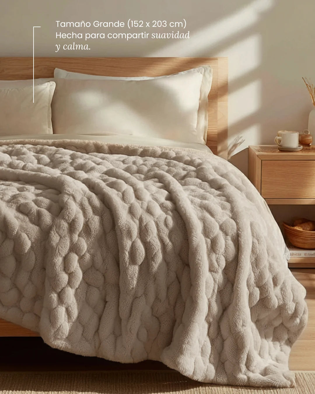 Bubble Hug Blanket - Smart Bamboo 
