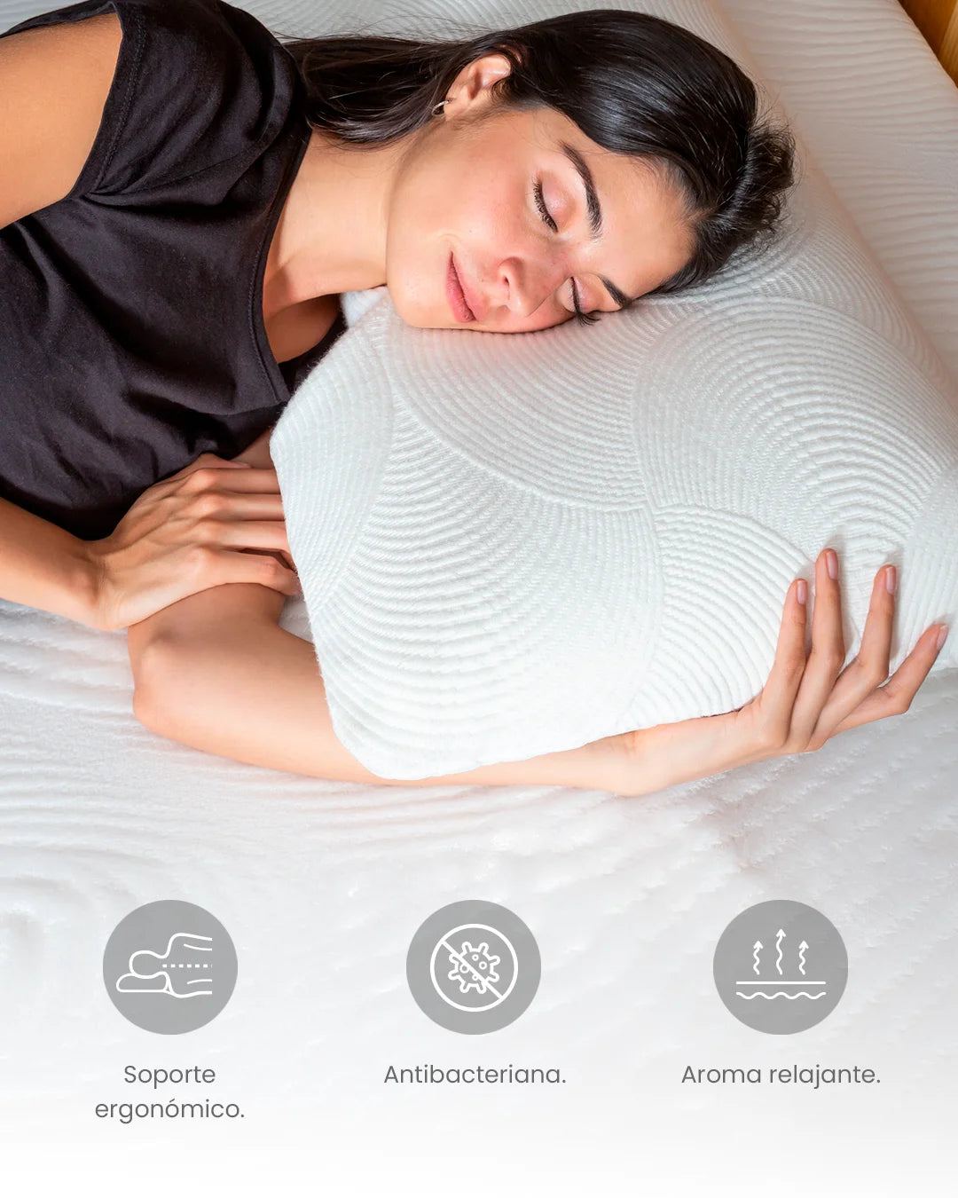 Almohada Cervical de Lavanda - Smart Bamboo 