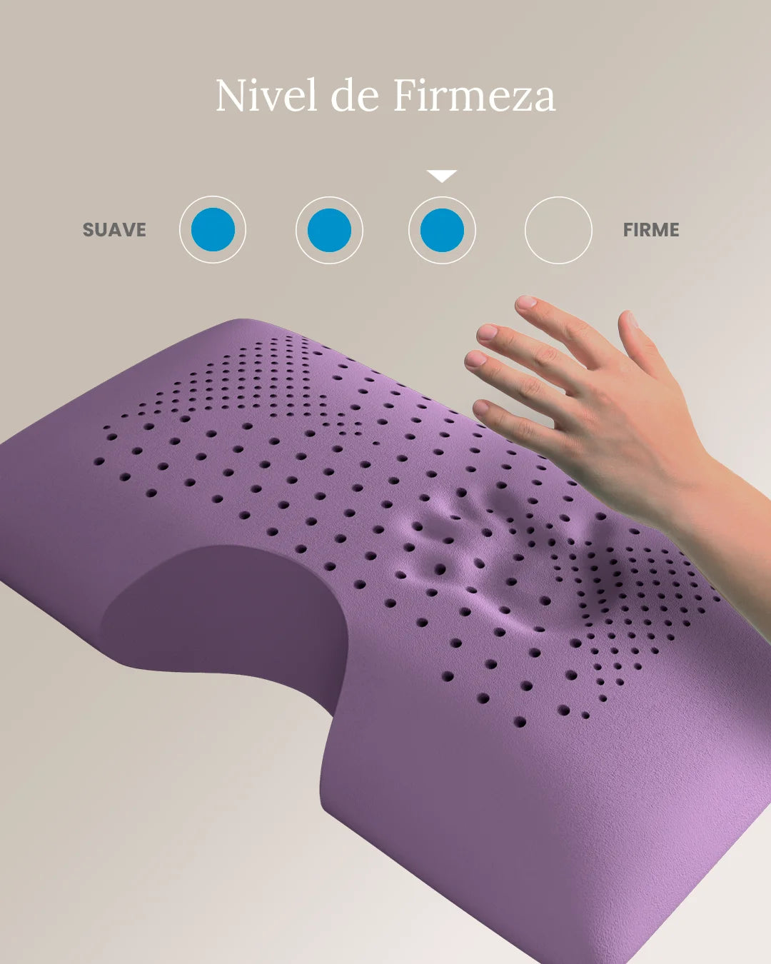 Almohada Cervical de Lavanda - Smart Bamboo 
