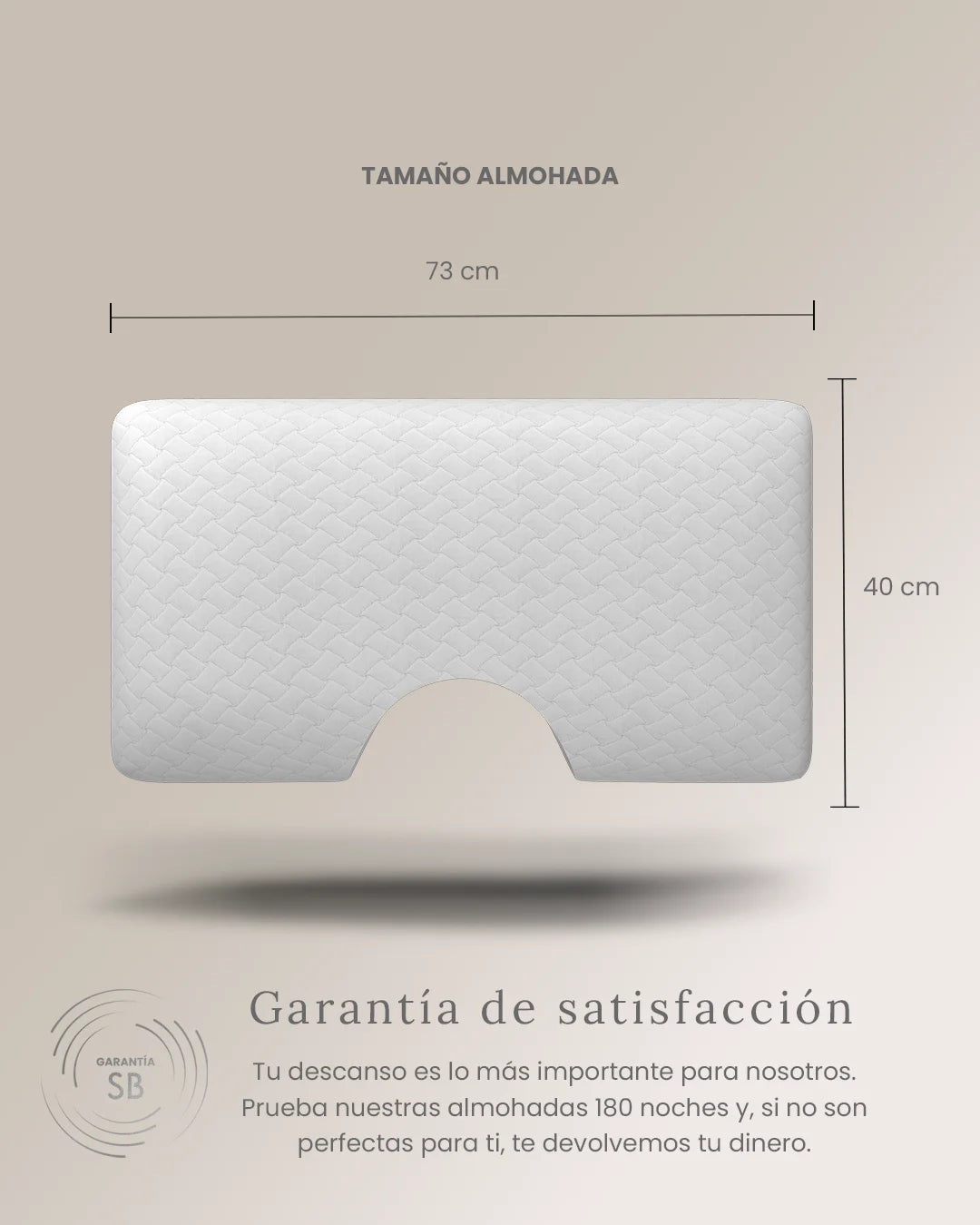 Almohada Cervical de Lavanda - Smart Bamboo 
