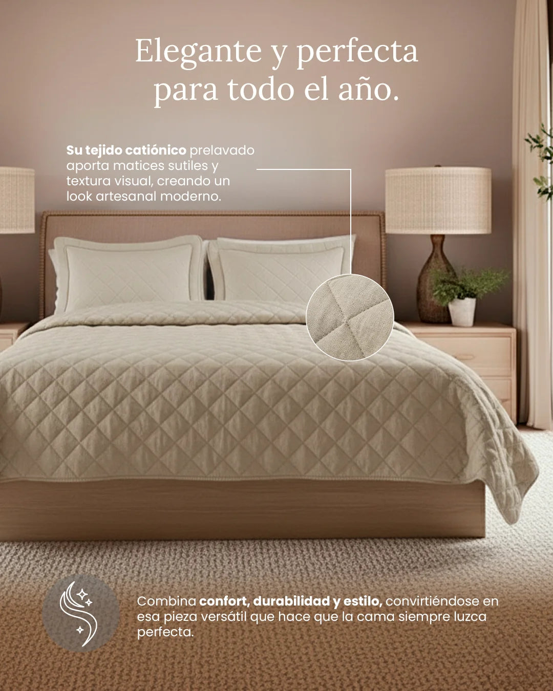 Colcha Fusion - Smart Bamboo 