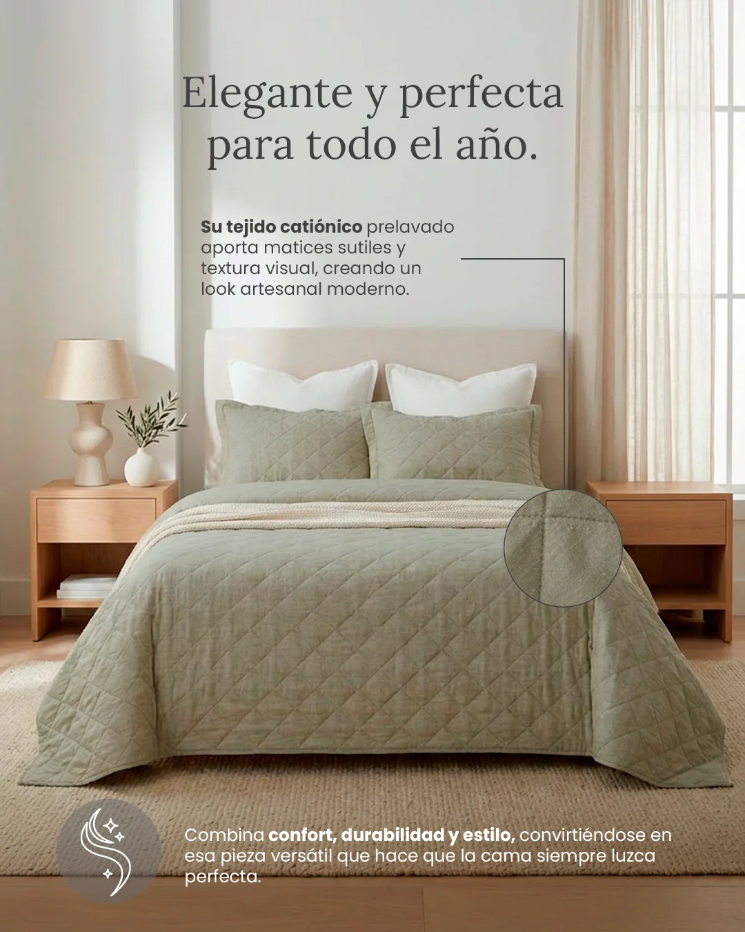 Colcha Fusion - Smart Bamboo 