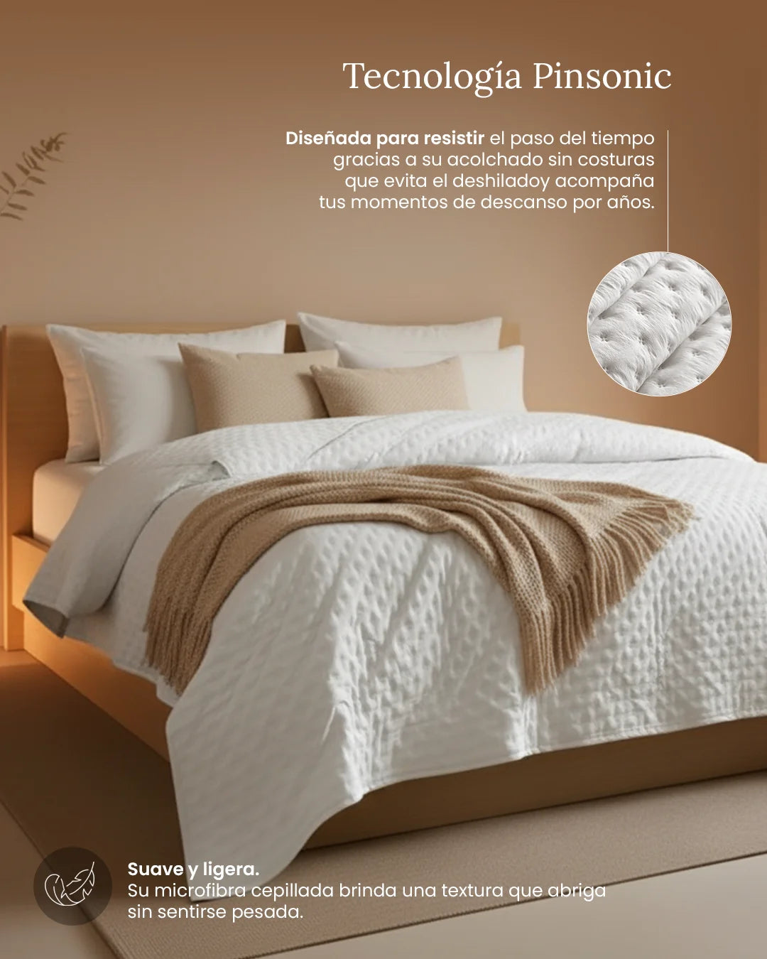 Colcha Bliss - Smart Bamboo 