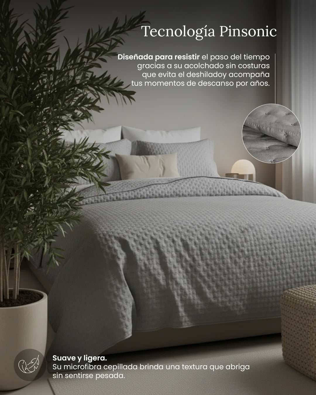 Colcha Bliss - Smart Bamboo 