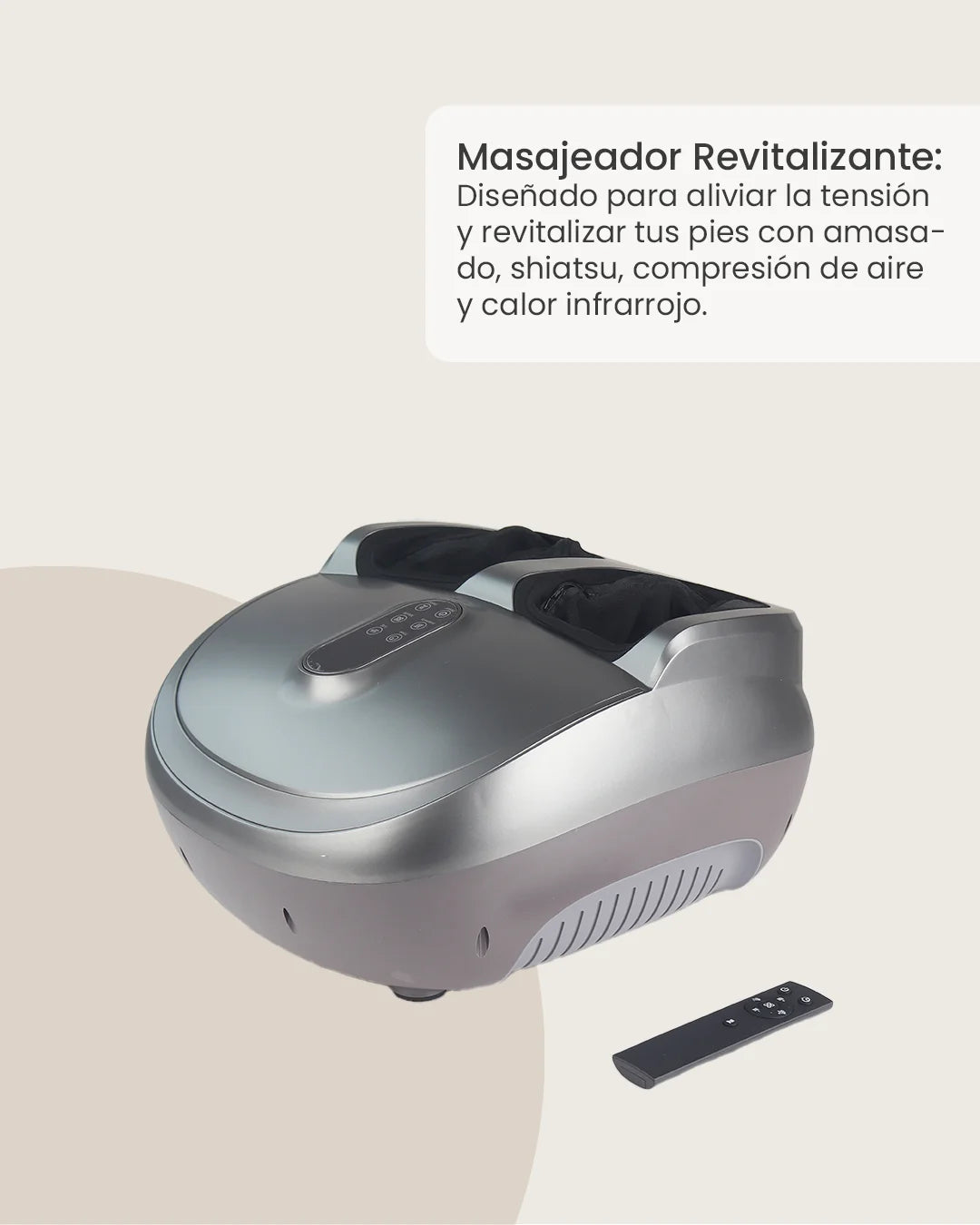 Masajeador de Pies y Pantorrillas - Smart Bamboo 