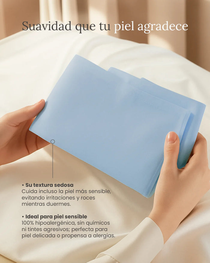 Fundas de Almohada 100% Bamboo - Smart Bamboo 