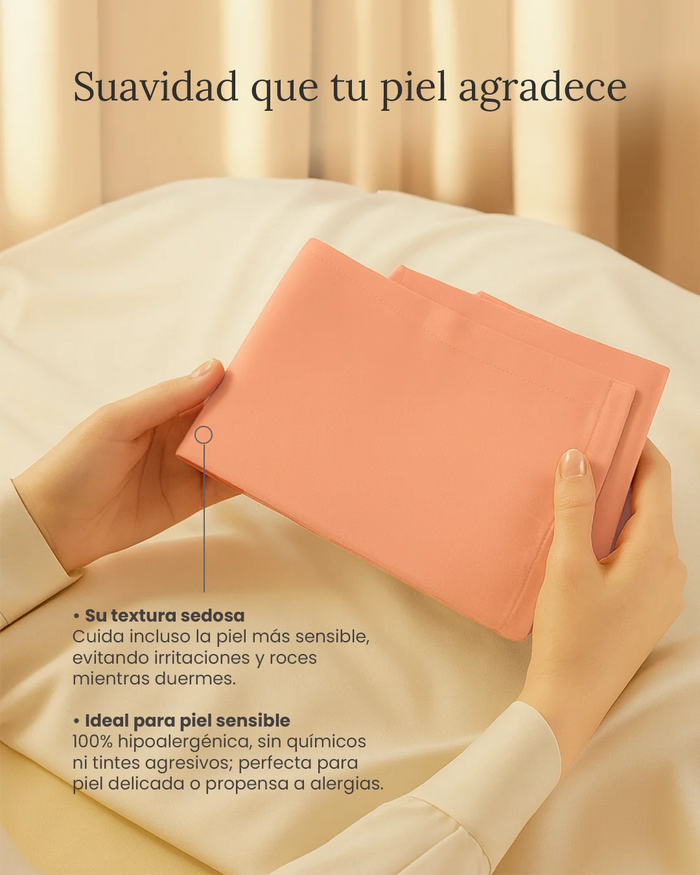 Fundas de Almohada 100% Bamboo - Smart Bamboo 