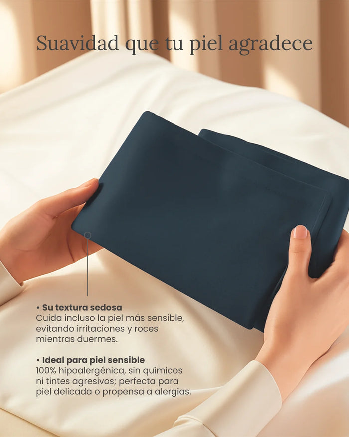 Fundas de Almohada 100% Bamboo - Smart Bamboo 