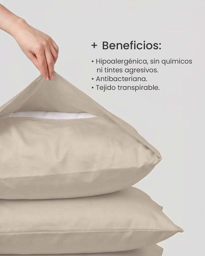 Fundas de Almohada 100% Bamboo