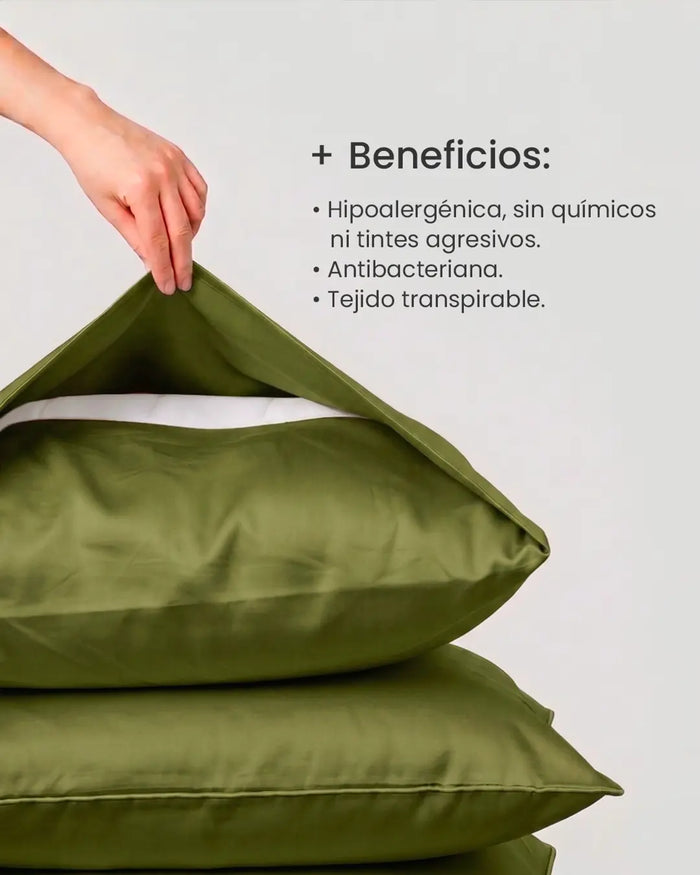 Fundas de Almohada 100% Bamboo