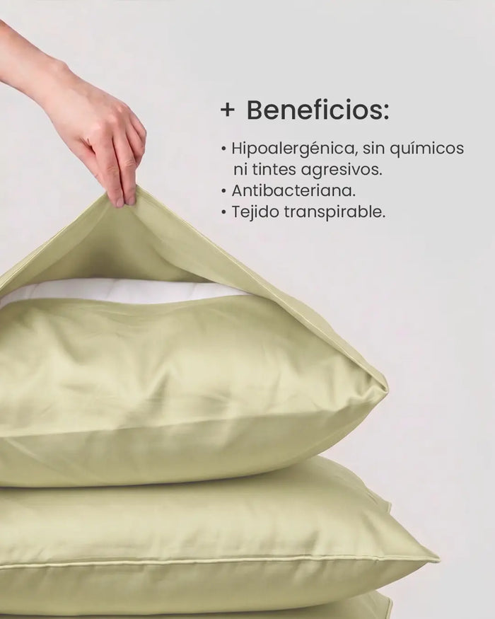 Fundas de Almohada 100% Bamboo
