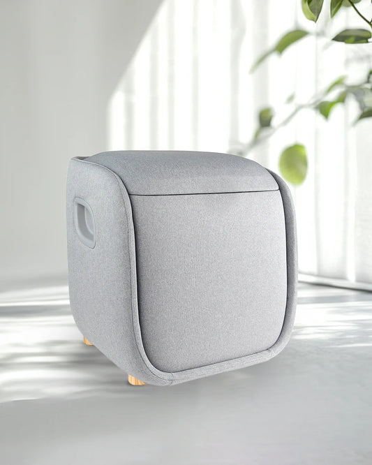 Masajeador Ottoman Harmony Gris - Smart Bamboo 