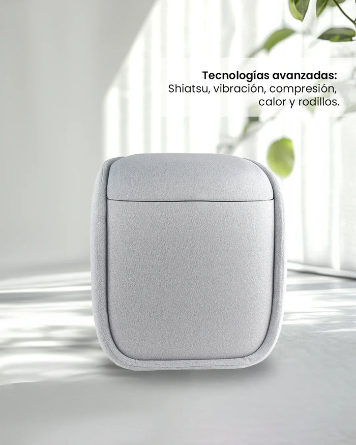 Masajeador Ottoman Harmony Gris - Smart Bamboo