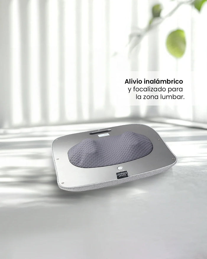 Masajeador Ottoman Harmony Gris - Smart Bamboo