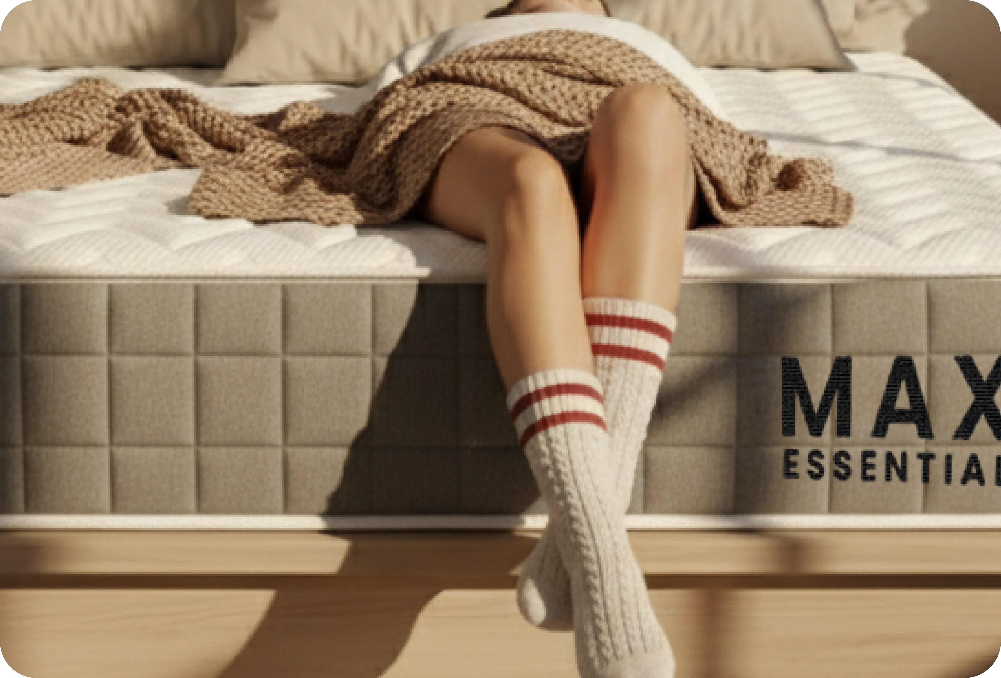 Acabado elegante en Colchón Max Essential