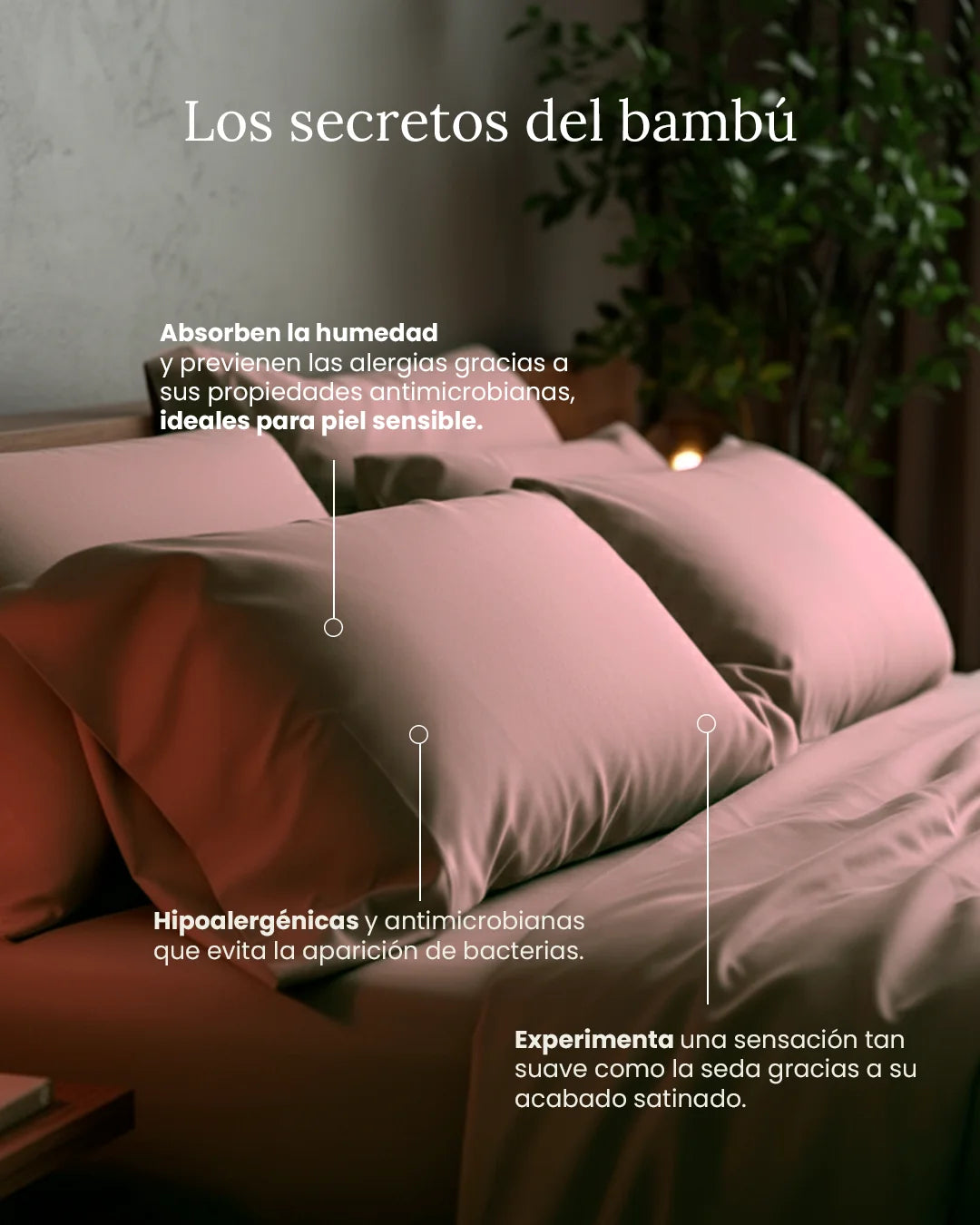 Juego de Sábanas 100% Bamboo