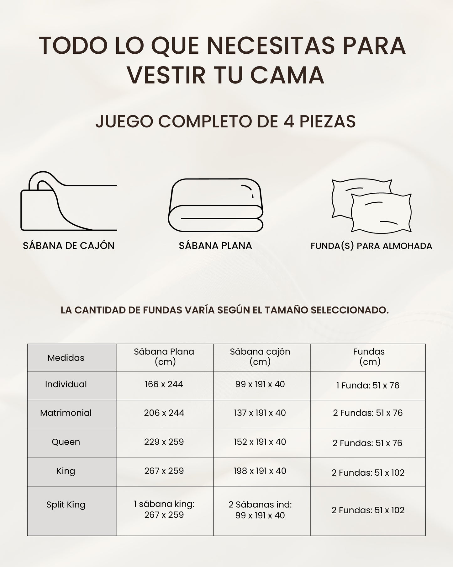 Juego de Sábanas Blend
