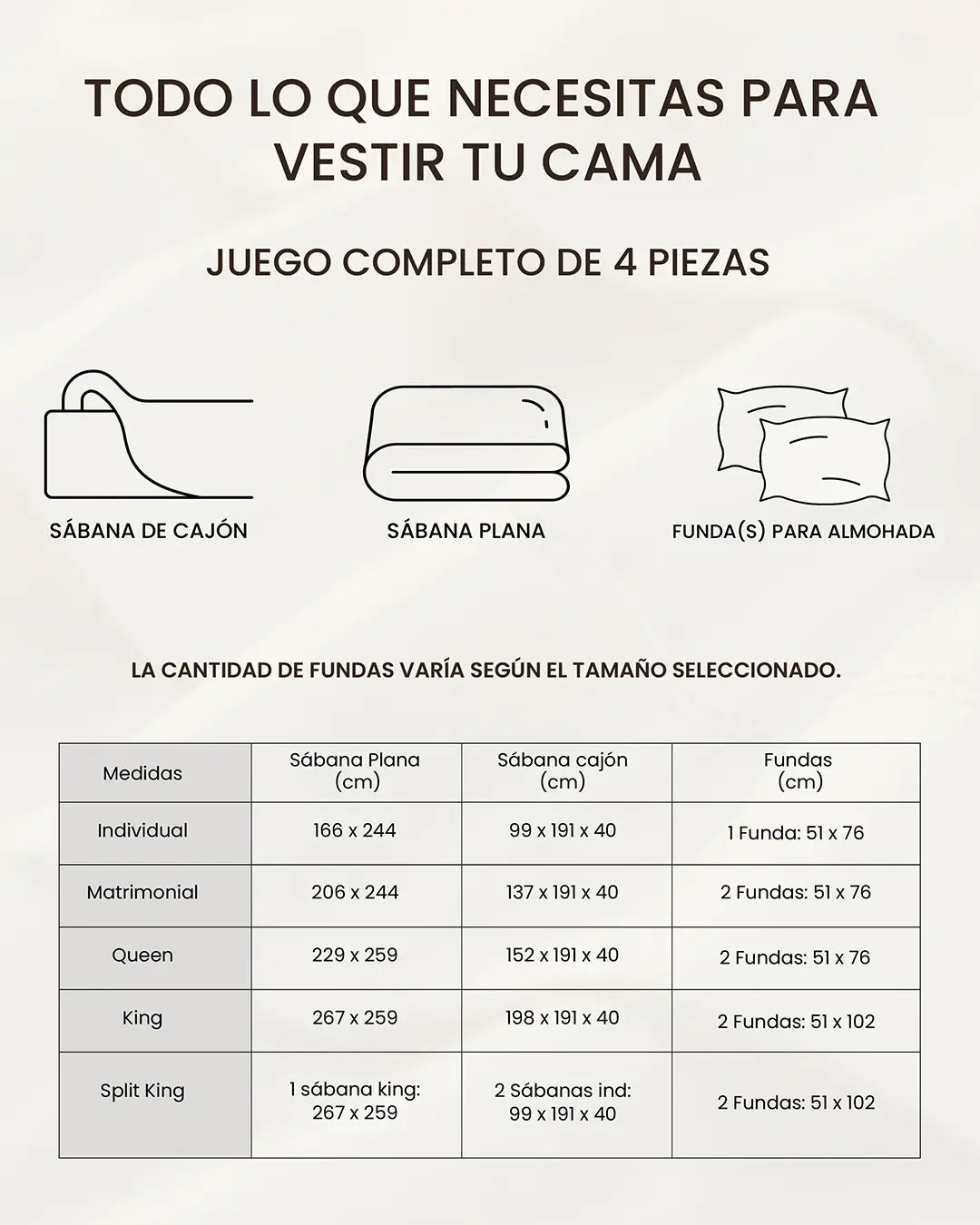 Juego de Sábanas Blend