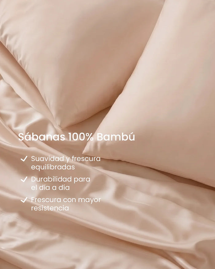 Juego de Sábanas 100% Bamboo