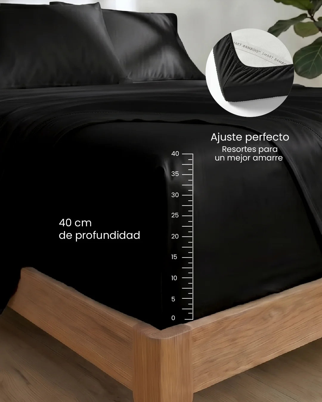 Juego de Sábanas 100% Bamboo