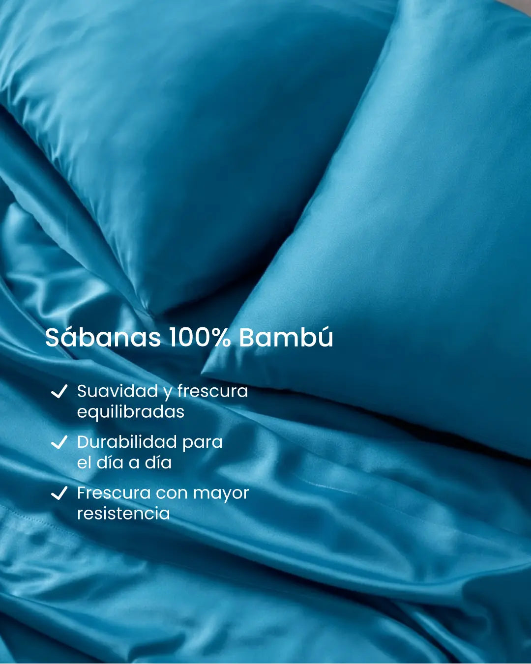 Juego de Sábanas 100% Bamboo