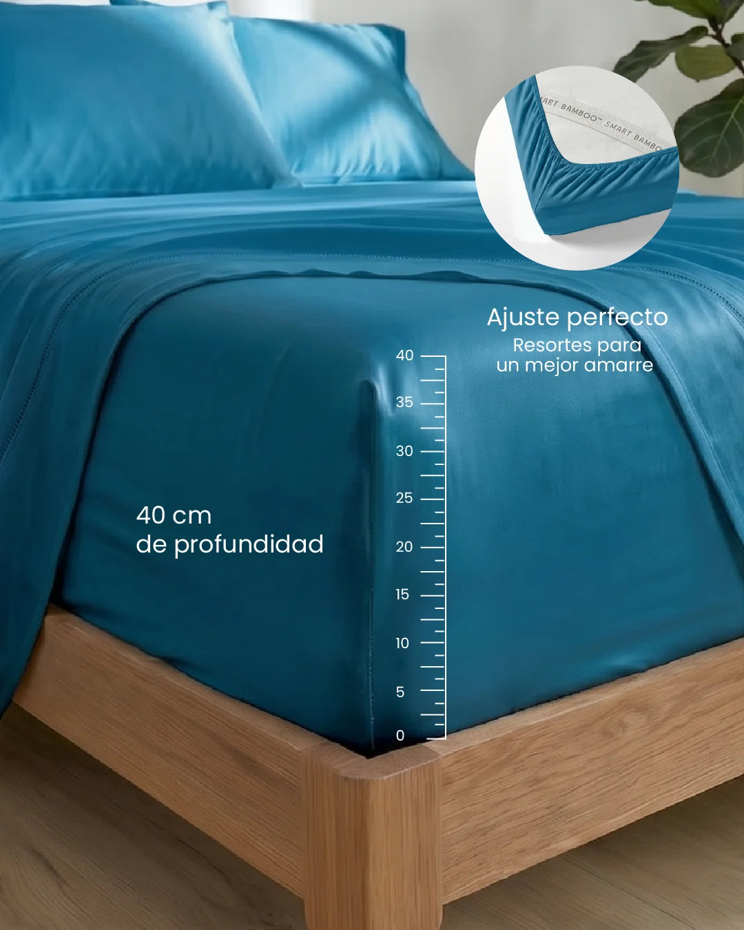 Juego de Sábanas 100% Bamboo