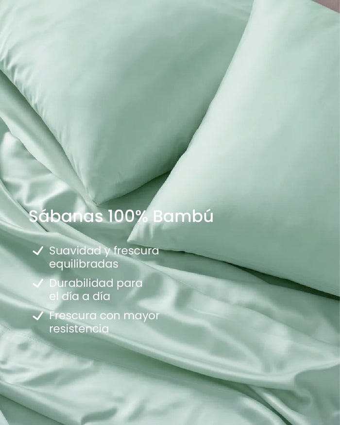 Juego de Sábanas 100% Bamboo