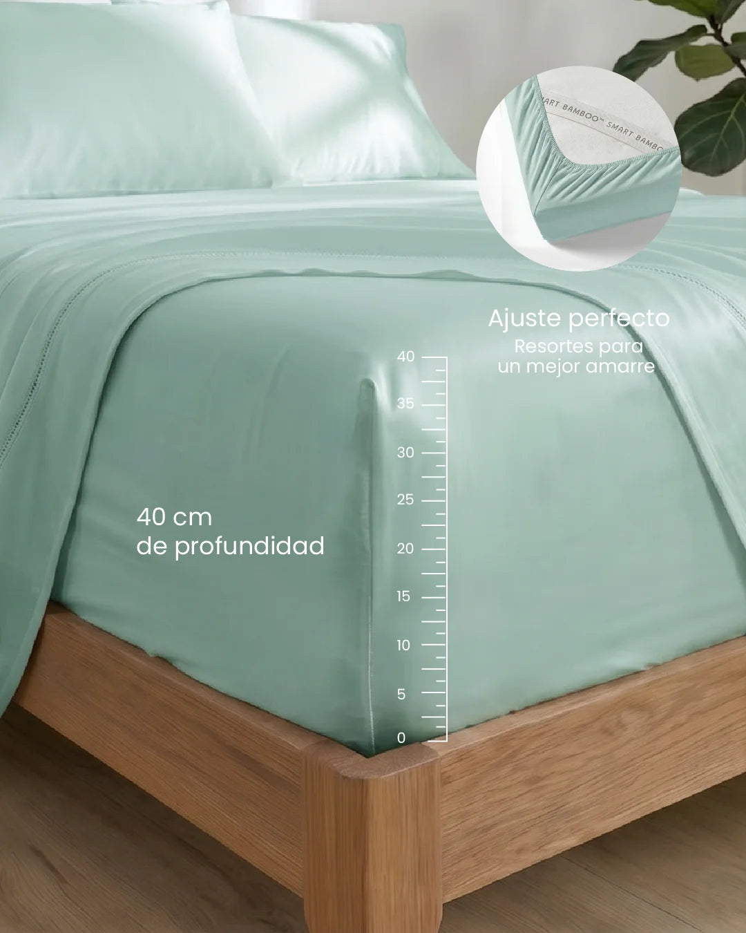 Juego de Sábanas 100% Bamboo