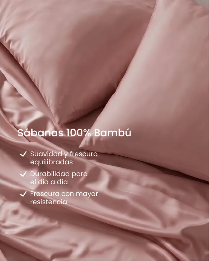 Juego de Sábanas 100% Bamboo